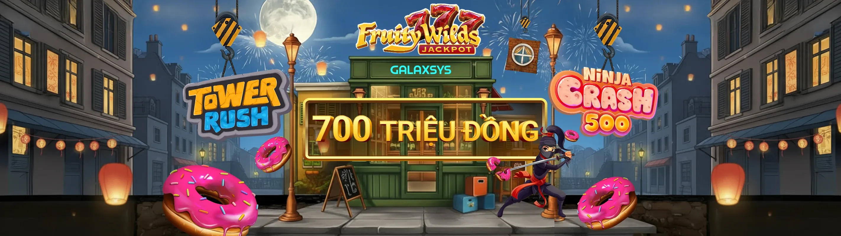 Thế giới trò chơi Slot tại tobet88 casino với các biểu tượng may mắn và giải độc đắc
